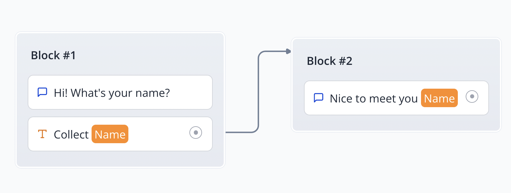 Variable saving